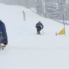 Telemark_skier_finishes_in_the_snow