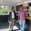 Albert Vetter with Fred Patton: August 2021 visit to ALGE factory
