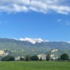 Vorarlberg view outside factory: We had gorgeous weather and it is very pleasant in the Rhine Valley at the western side of Austria. ALGE is located 1.5 hours from the Zurich Airport